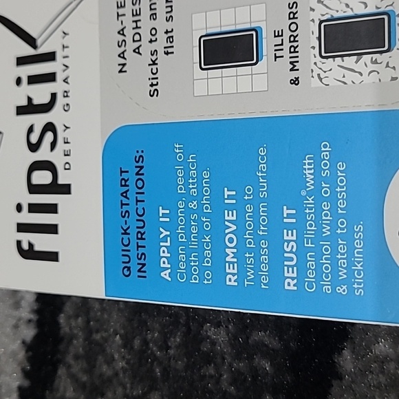FLIPSTIK DEFY GRAVITY CELL PHONE WHITE STICK & KICK STAND PRICE FIRM - Picture 7 of 10